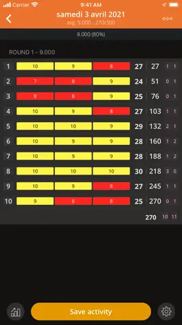 Game screenshot iArcheryStats apk