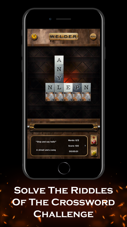 #7. W.E.L.D.E.R. - word game (iOS) От: My Evil Twin