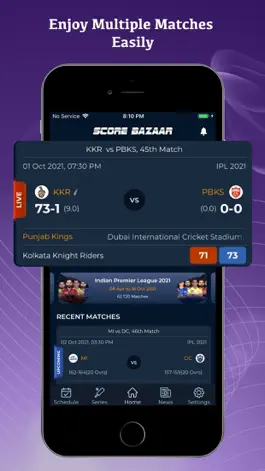 Game screenshot ScoreBazaar Cricket Live Line mod apk