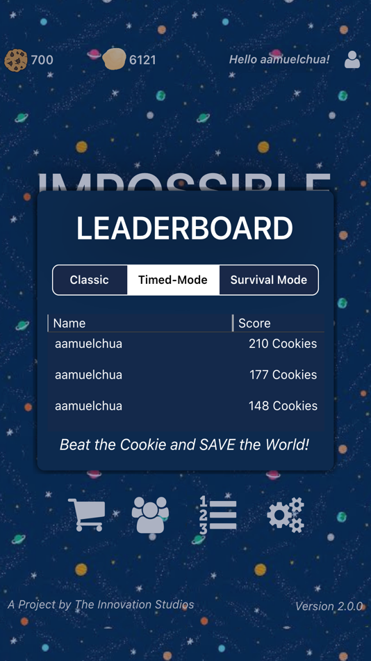 #6. Impossible Cookie (iOS) 由: OurCodeLab LLP