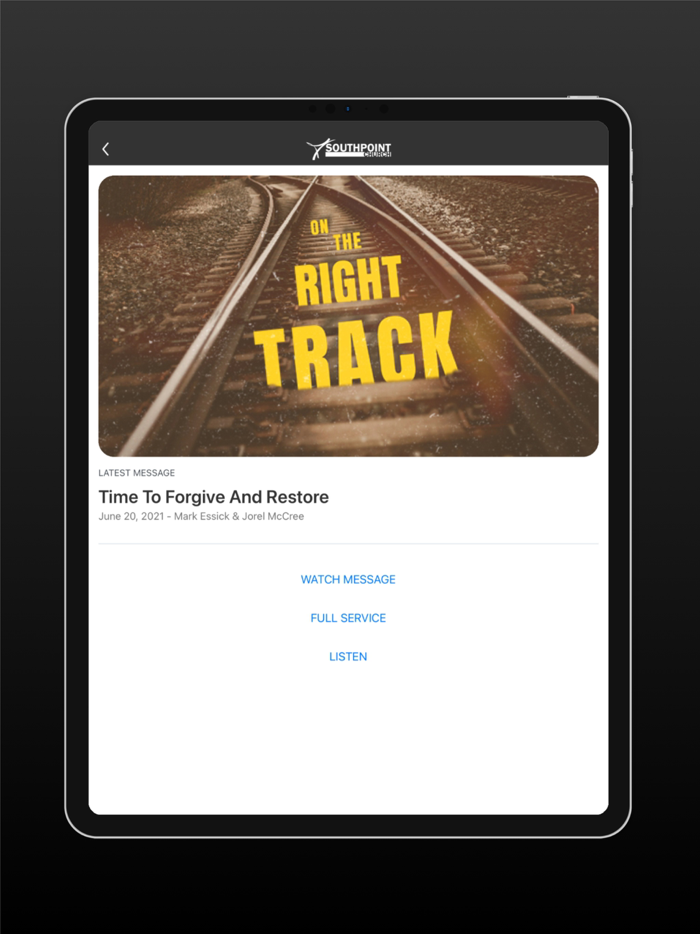 Southpoint Church - Downriver