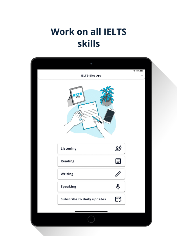 IELTS-Blog App for practice