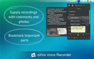 EXtra Voice Recorder iphone bilder 1