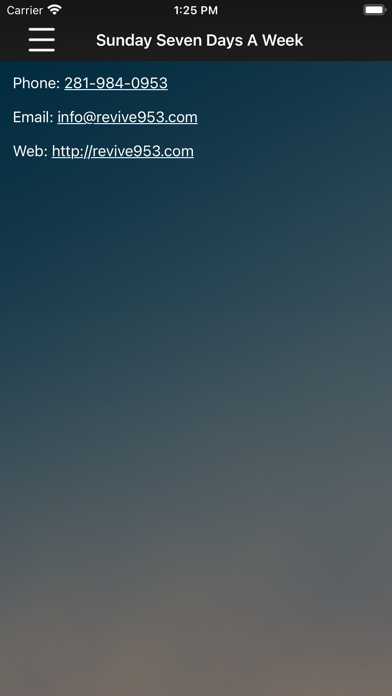 ReviveFM 95.3 Screenshot