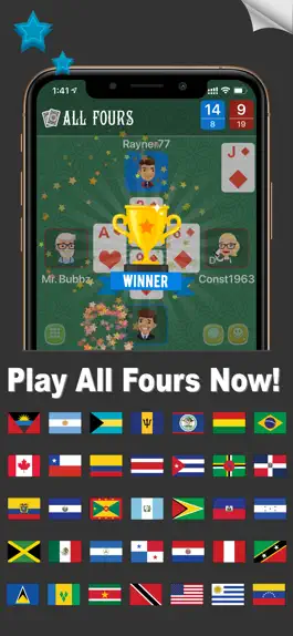 Game screenshot All Fours Trini Card Game mod apk