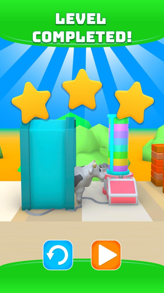 #7. Cow Runner 3D (iOS) 由: 3A YAPIM VE YAZILIM DANISMANLIK LIMITED SIRKETI