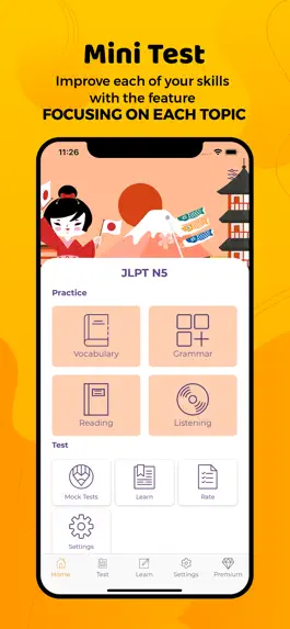 Game screenshot JLPT : Japanese Test Practice apk