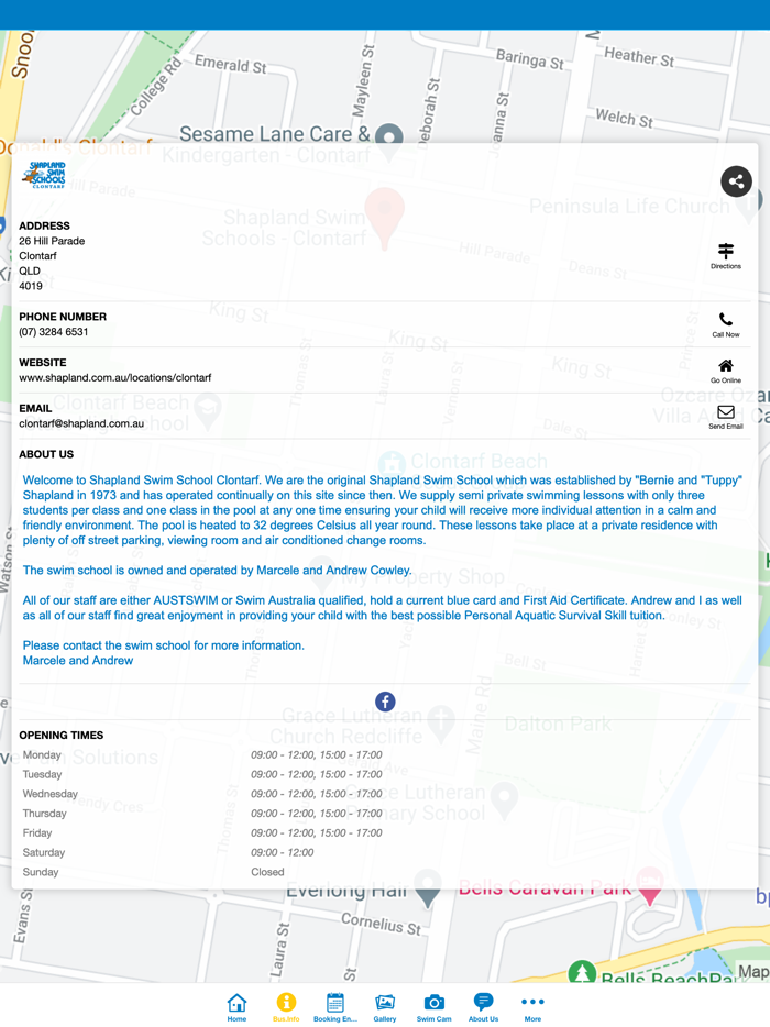 Shapland Swim School Clontarf