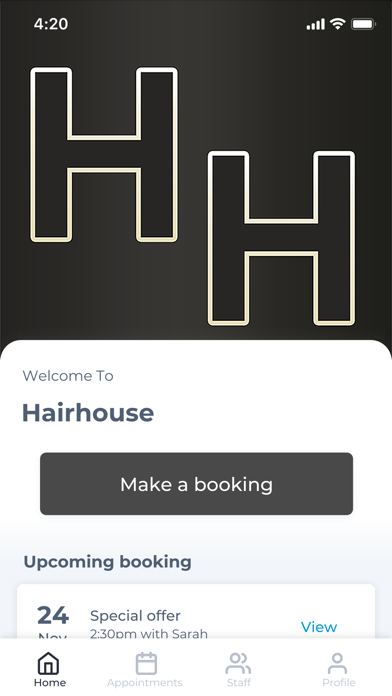 Hairhouse Screenshot