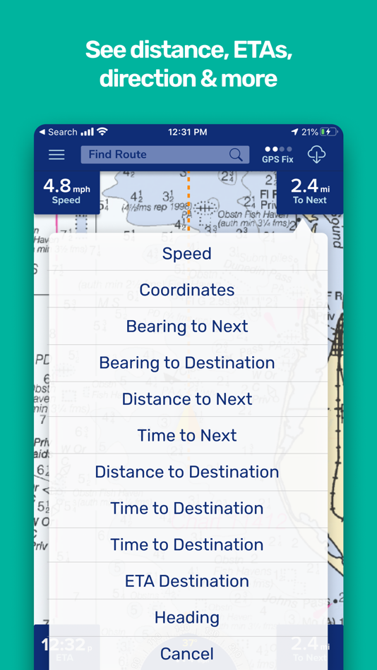 #3. PRO CHARTS - Marine Navigation (iOS) 由: MiraTrex, Inc.