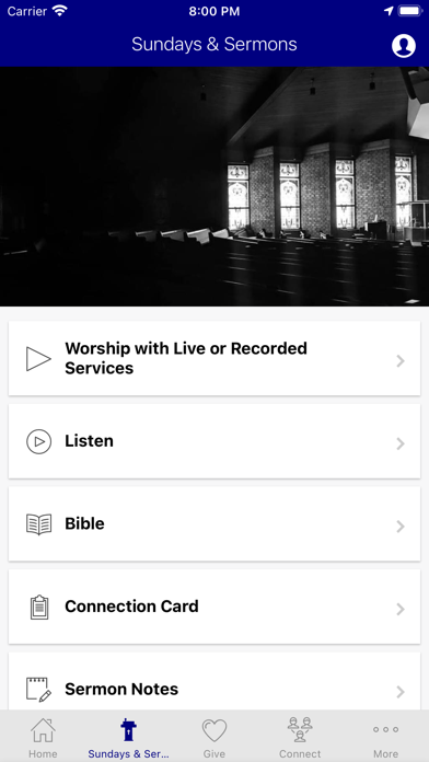 Bethesda Lutheran Church Screenshot