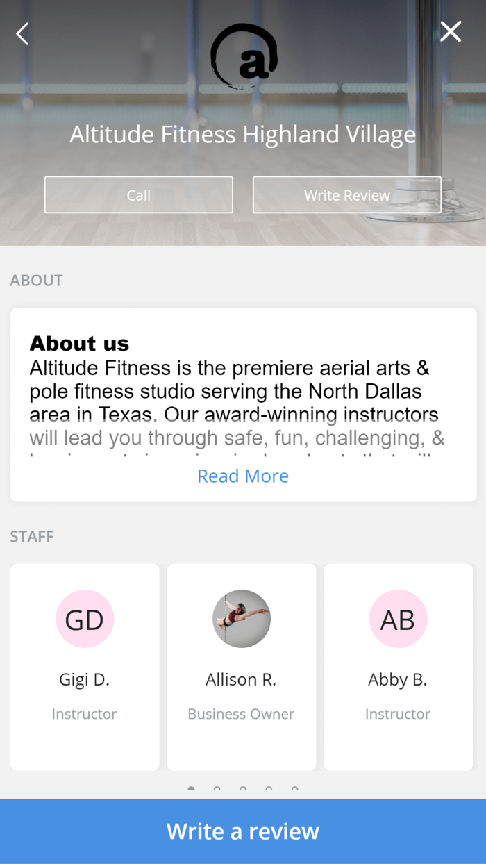 Altitude Pole and Aerial Fitness