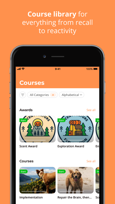 Scentventure Dog Training Screenshot