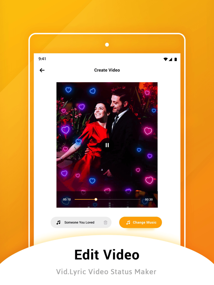 Vid.Lyric - Status Video Maker