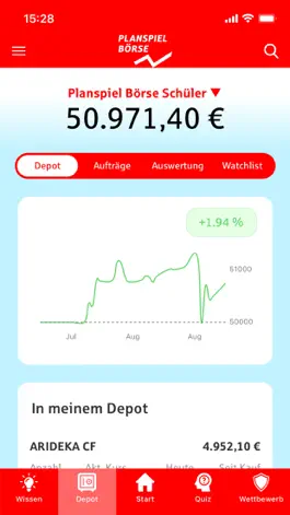 Game screenshot Planspiel Börse apk