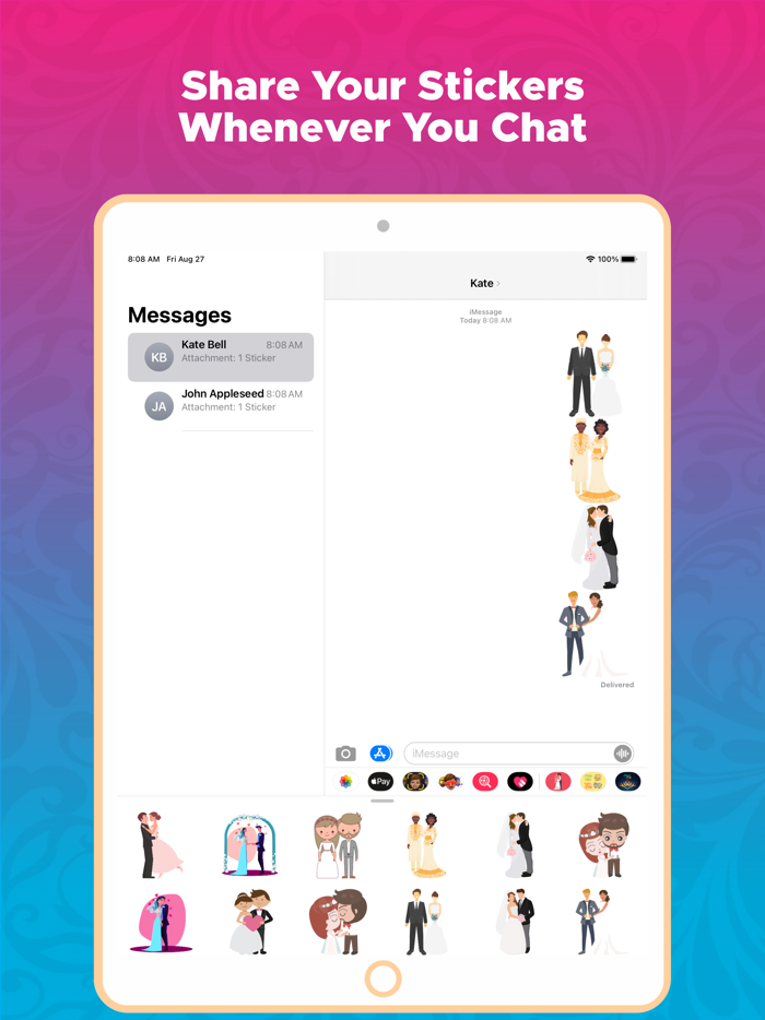 Wedding Couple Emojis