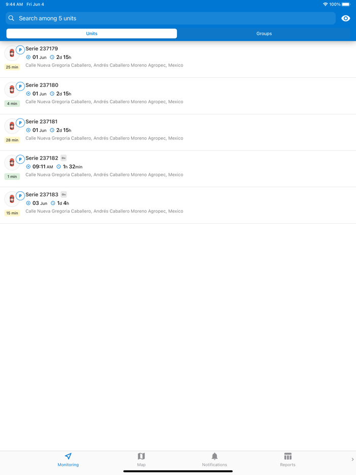 GLOBAL TRACKER - EMSA IT