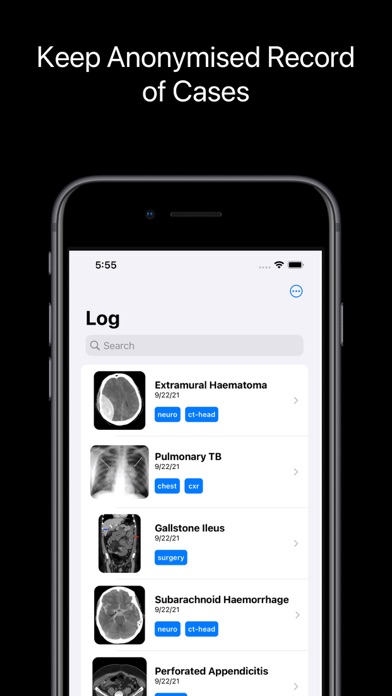 Cases Screenshot