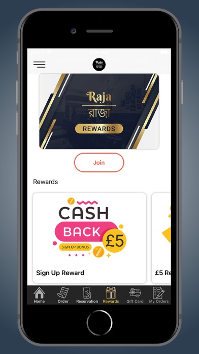 Raja Restaurant Screenshot