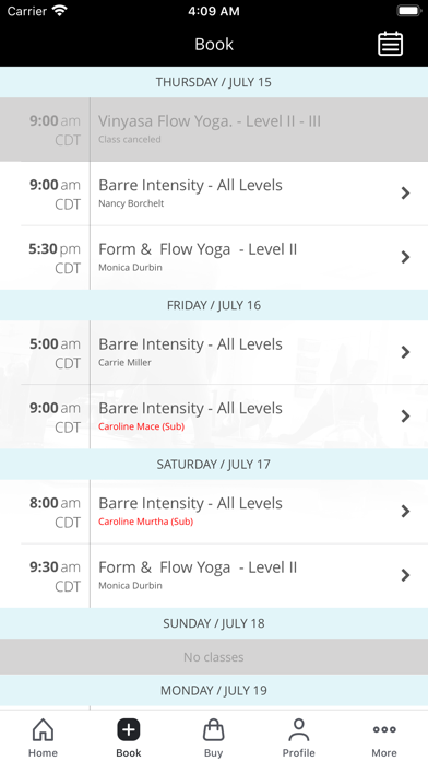 The Yoga Barre Gulfport Screenshot