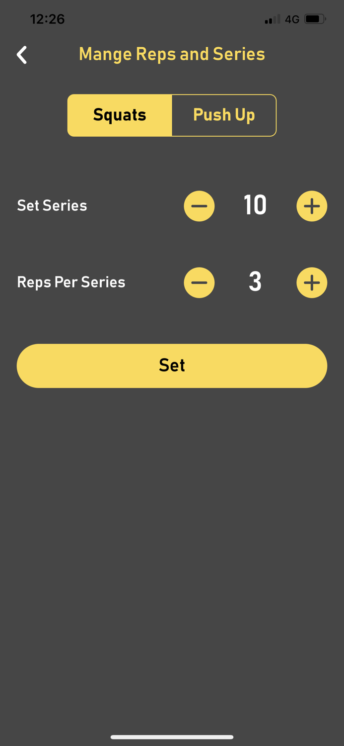 Fitness Counter and Tracker