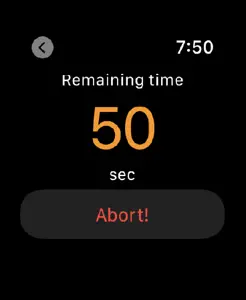 OnTimer! screenshot #2 for Apple Watch