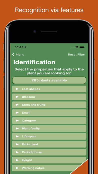 Medicinal plants lexicon Screenshot