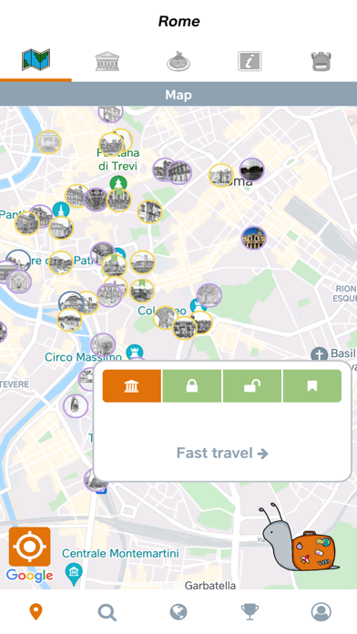 Worldust - interactive travel Screenshot