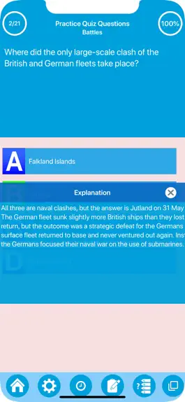 Game screenshot World War I History Quiz hack