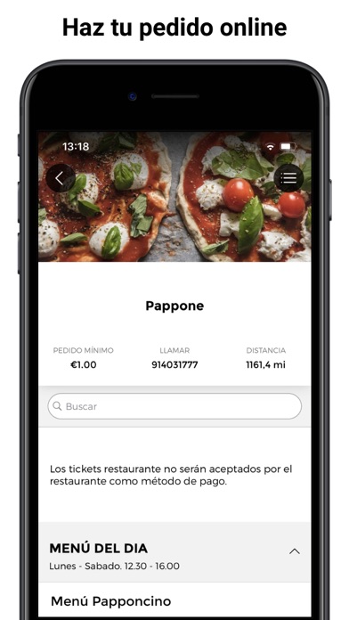 Screenshot #1 pour Pappone Café Trattoría