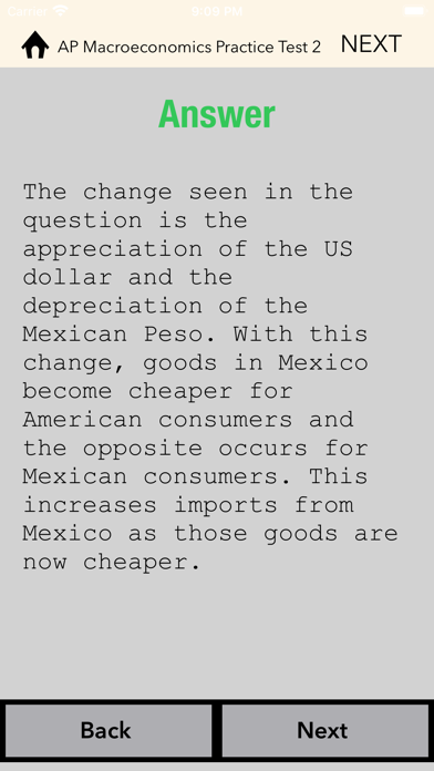 AP Economics Screenshot