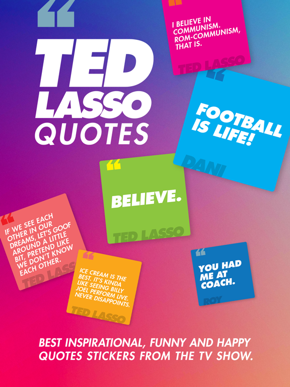 Screenshot #4 pour Ted Lasso Quotes