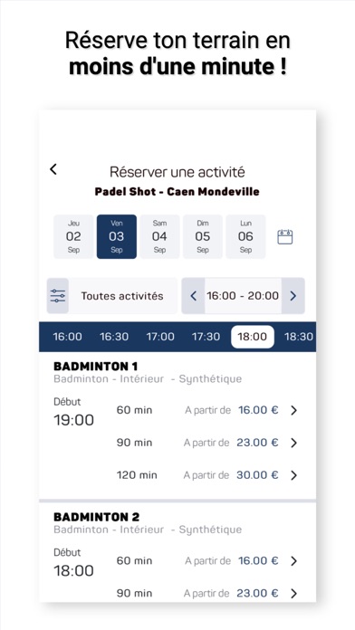 Padel Shot Screenshot