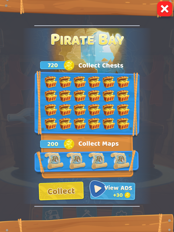 Screenshot #5 for Solitaire TriPeaks: Pirates