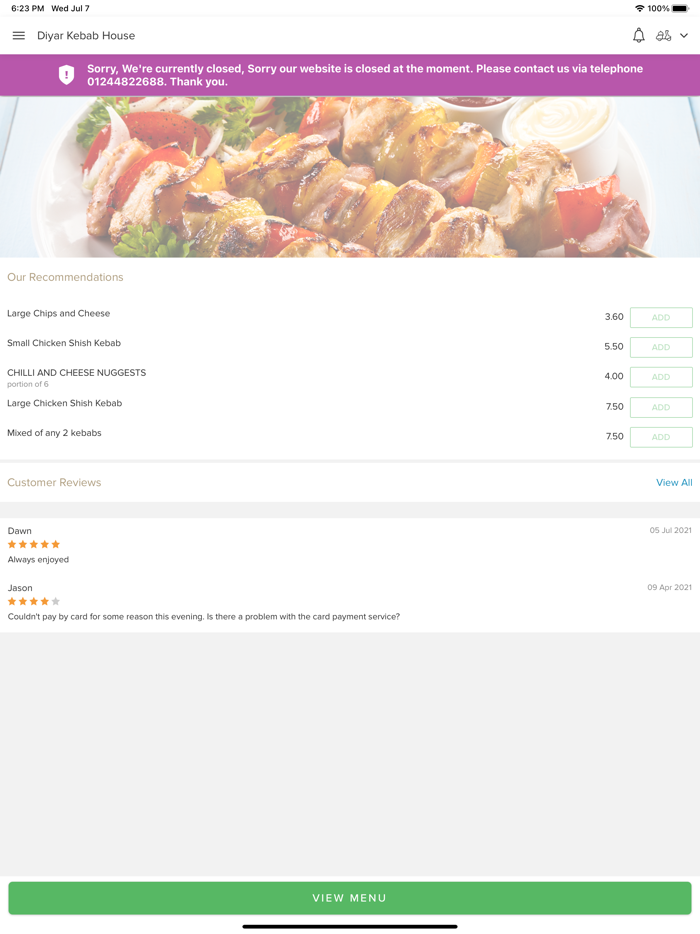 Diyar Kebab House Connahs Quay