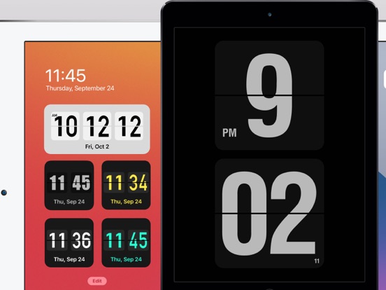 Flip Clock+ ホーム画面デジタル時計ウィジェットのおすすめ画像3
