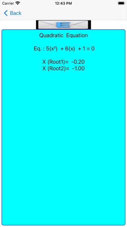 EqSolver Basic Calculator screenshot-9