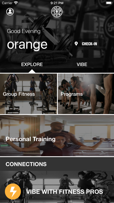 Gold's Gym Orange County Screenshot