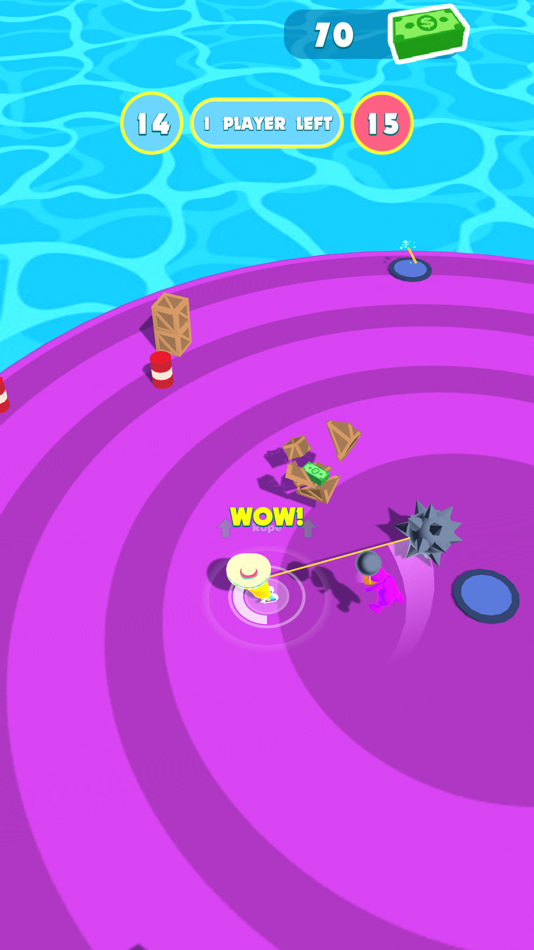 #3. Spin Smash .io (iOS) 由: Dzianis Ziarnou