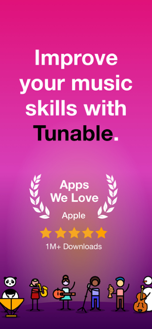 ‎Tunable – Tuner & Metronome Screenshot