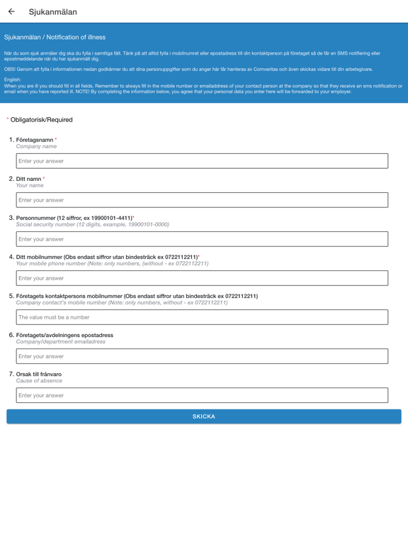 Screenshot #5 pour Comveritas Företagshälsa