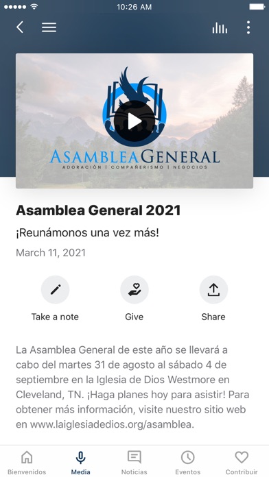 La Iglesia de Dios (Oficial) Screenshot