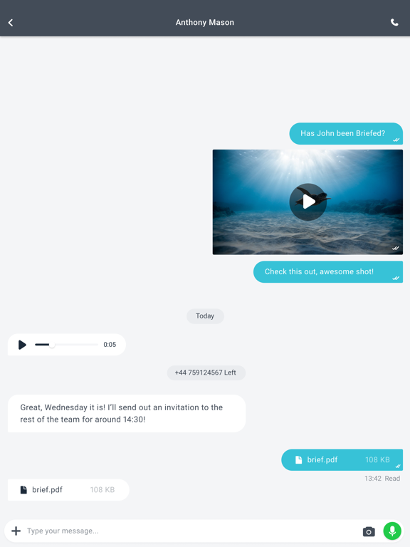 Screenshot #4 pour SMART Comms