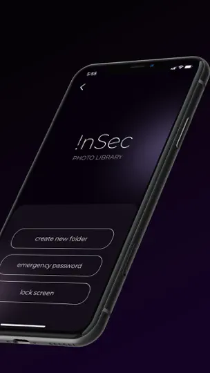 Скриншот InSec - Private Photo Library на iPhone 8