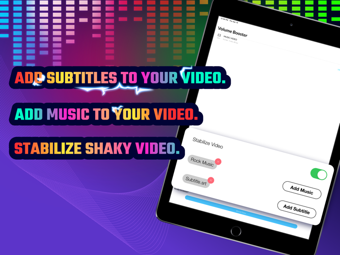 Volume Booster  Bass Booster