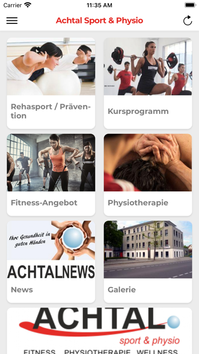 Achtal Sport & Physio Screenshot