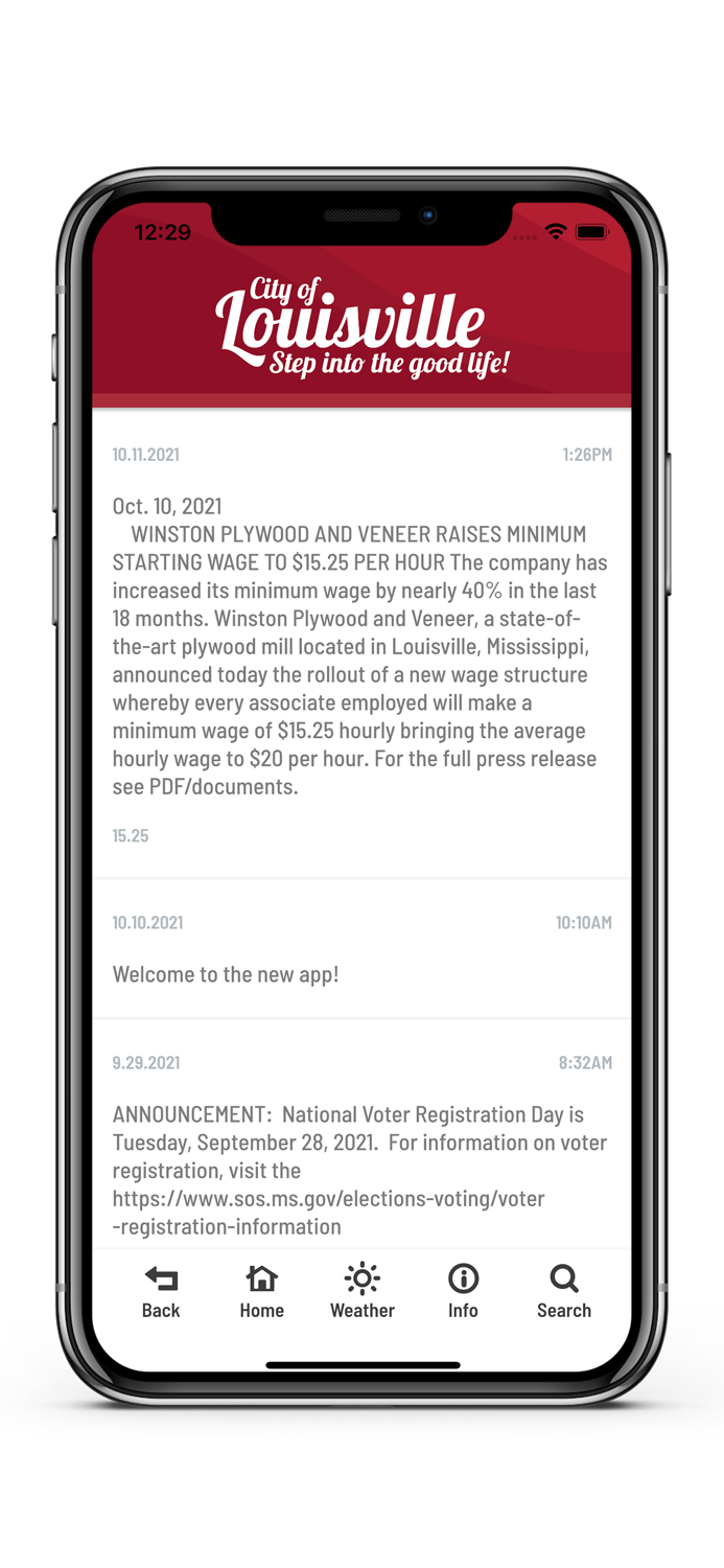 City of Louisville, MS