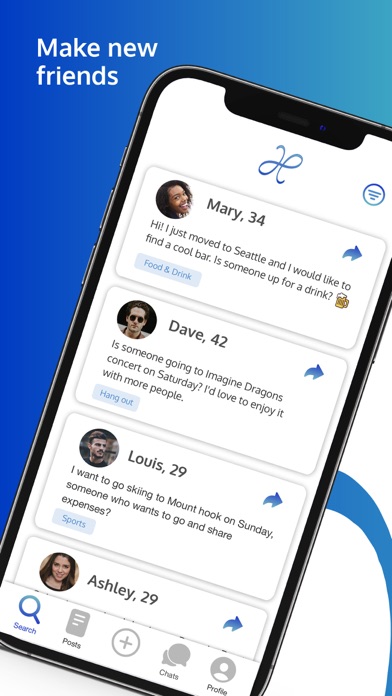 Hoa: Make new friends nearby Screenshot