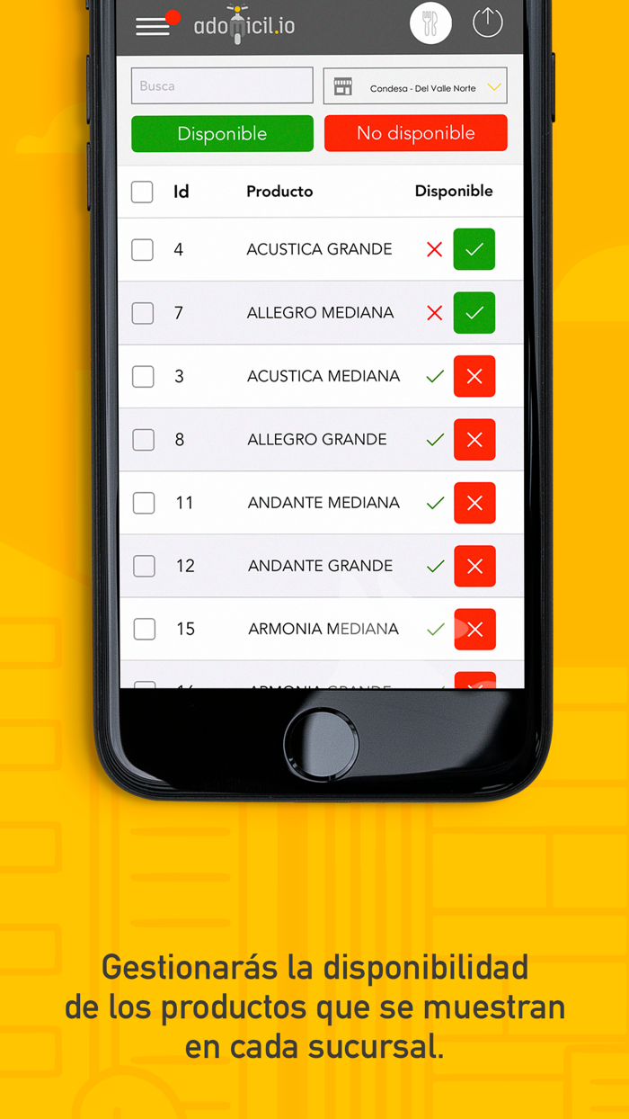 Logística aDomicil.io