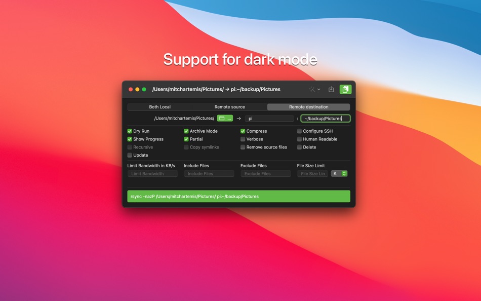#5. Rsyncinator (macOS) 由: isev